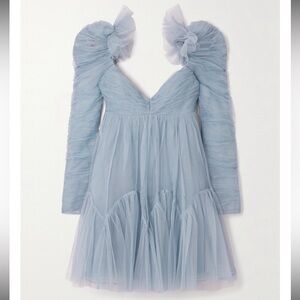 Zimmermann NWT blue tulle dress.